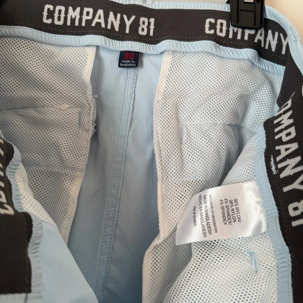Company 81‎ Men's Casual Shorts Pockets Stretch Breathable Sz 30 Bundle of 2